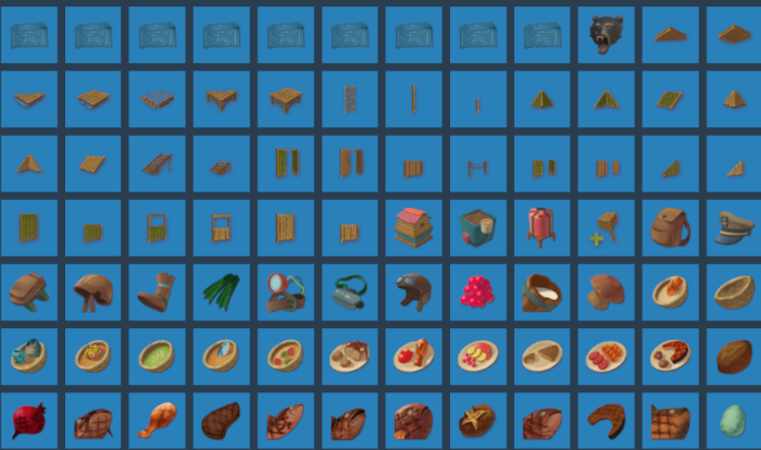 All Raft Items